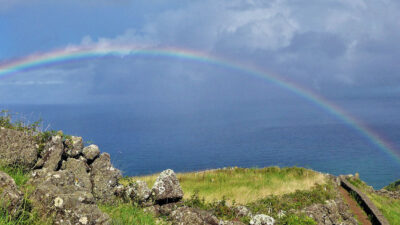 Regenbogen Insel Santa Maria