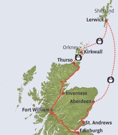 Orkney Shetland Schottland