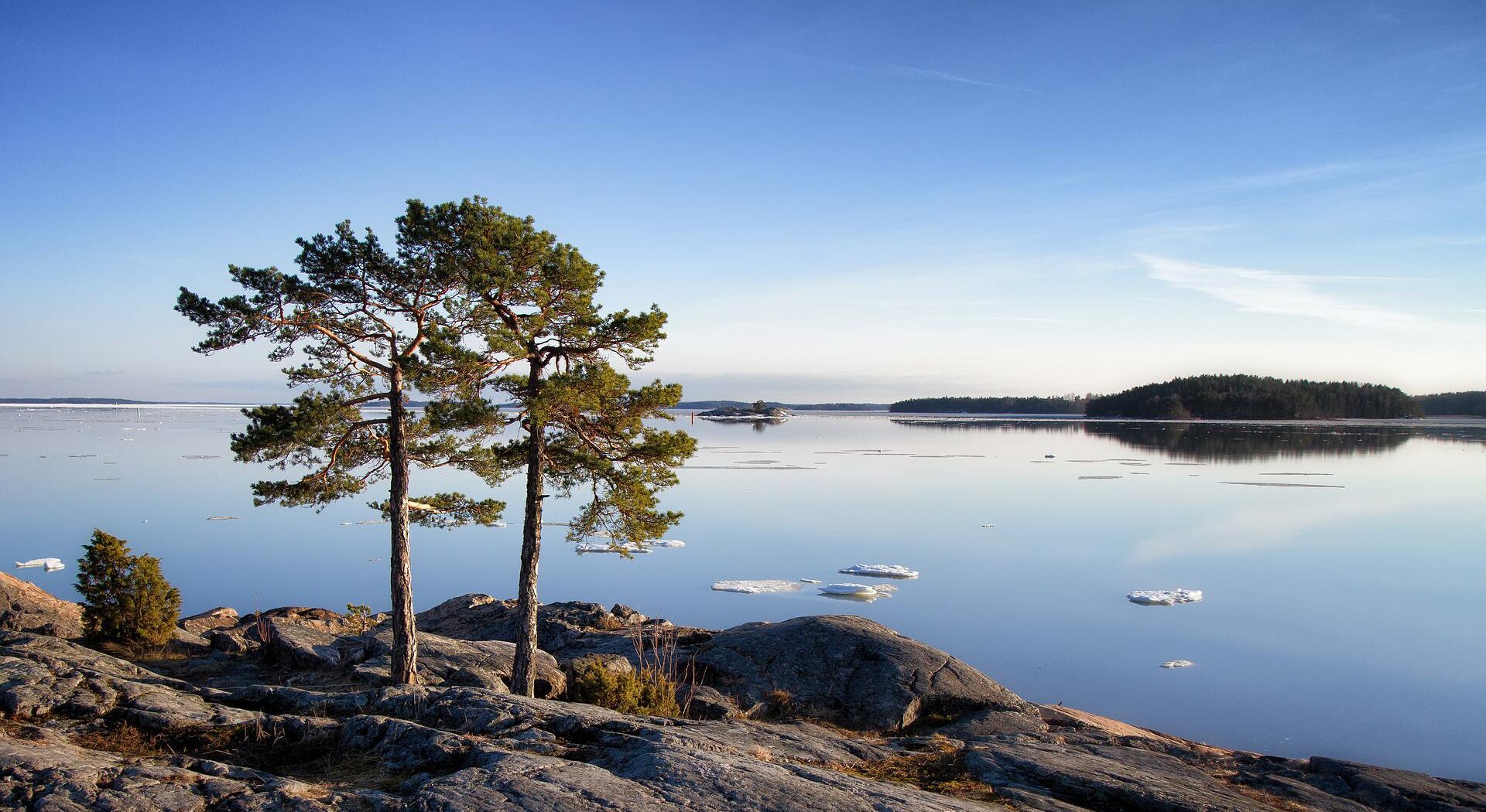 Seelandschaft Suomi
