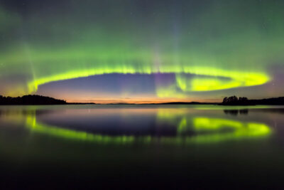 Polarlicht Finnland Lappland