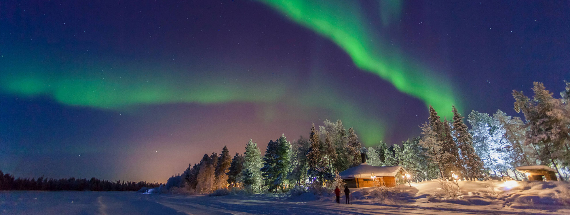 Polarlicht Finnland Lappland
