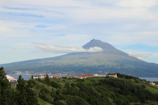 Montanha do Pico, Sicht von Faial